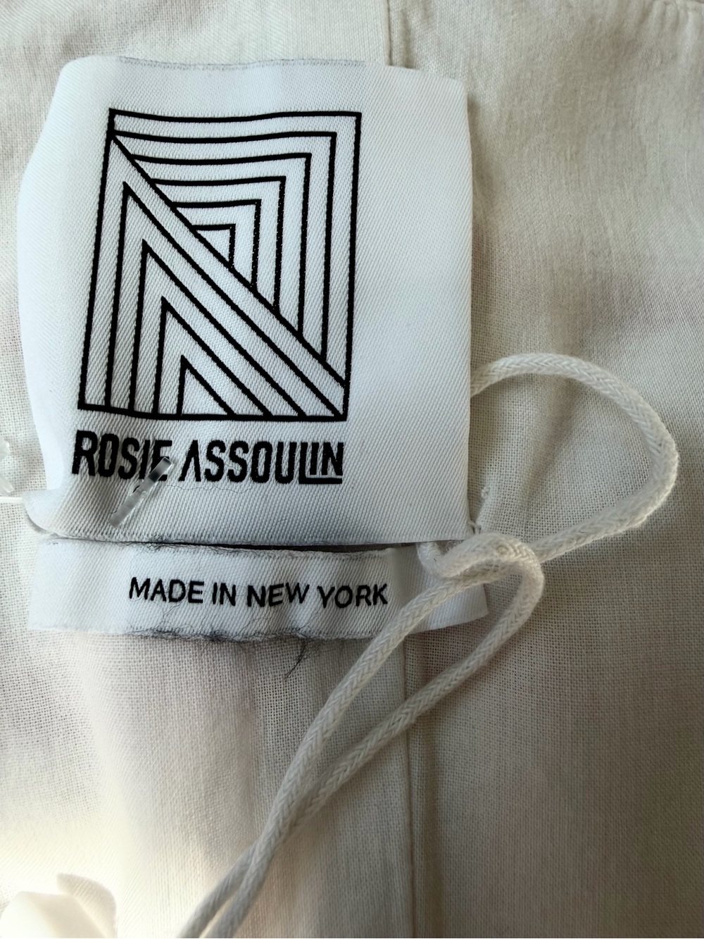 Rosie Assoulin Drop Waist Strapless Cotton Gown, red/blue stripes, slit, 0, EUC - Picture 16 of 16